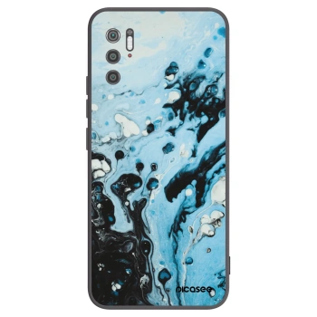 Picasee Xiaomi Poco M3 Pro 5G Hülle - Schwarzes Silikon - Organic blue