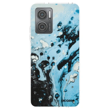 Picasee Xiaomi Redmi 10 5G Hülle - Transparentes Silikon - Organic blue
