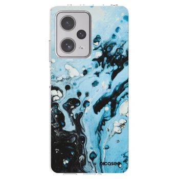 Picasee Xiaomi Redmi Note 12 Pro+ 5G Hülle - Transparentes Silikon - Organic blue