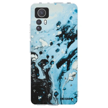 Picasee Xiaomi Redmi Note 12S Hülle - Transparentes Silikon - Organic blue