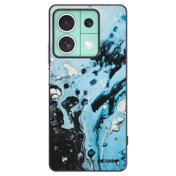 Picasee Xiaomi Redmi Note 13 5G Hülle - Schwarzes Silikon - Organic blue
