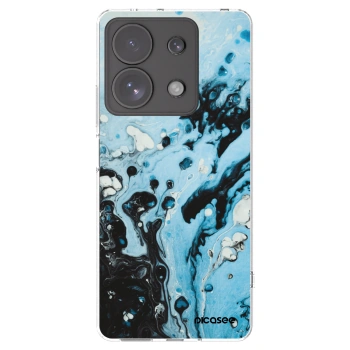 Picasee Xiaomi Redmi Note 13 Pro 4G Hülle - Transparentes Silikon - Organic blue