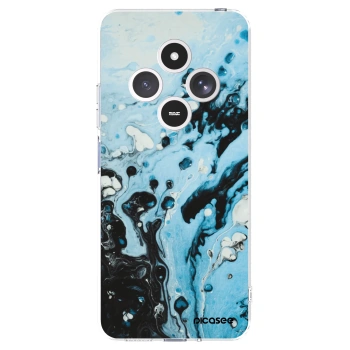 Picasee Xiaomi Redmi 14C Hülle - Transparentes Silikon - Organic blue