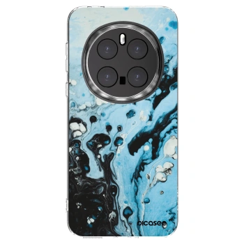 Picasee Honor Magic7 Pro 5G Hülle - Transparentes Silikon - Organic blue