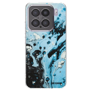 Picasee Xiaomi 15 Hülle - Transparentes Silikon - Organic blue