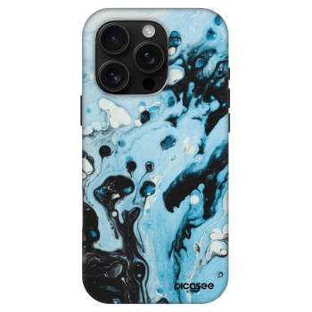 Picasee Fashion Case MagSafe für Apple iPhone 16 Pro - Organic blue