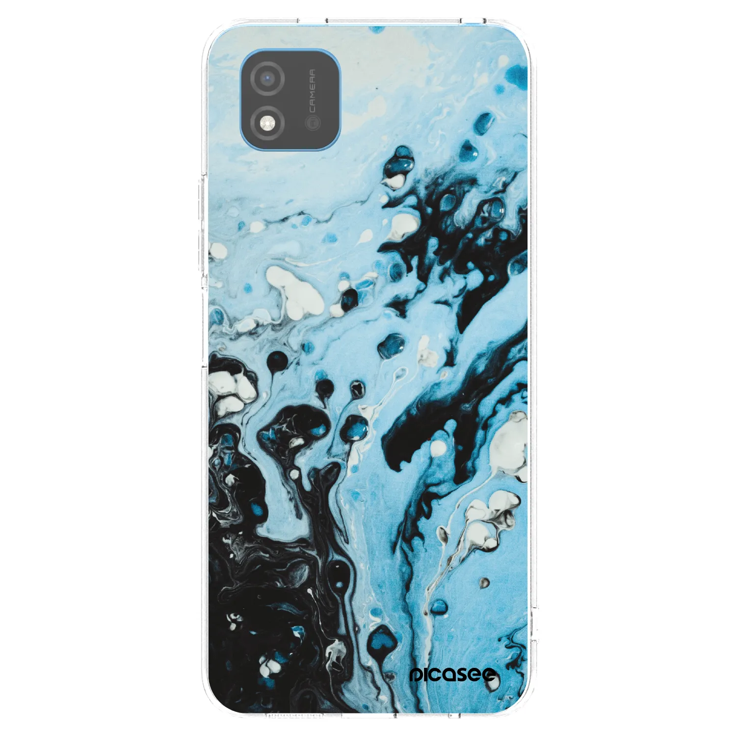 Picasee Realme C11 (2021) Hülle - Transparentes Silikon - Organic blue