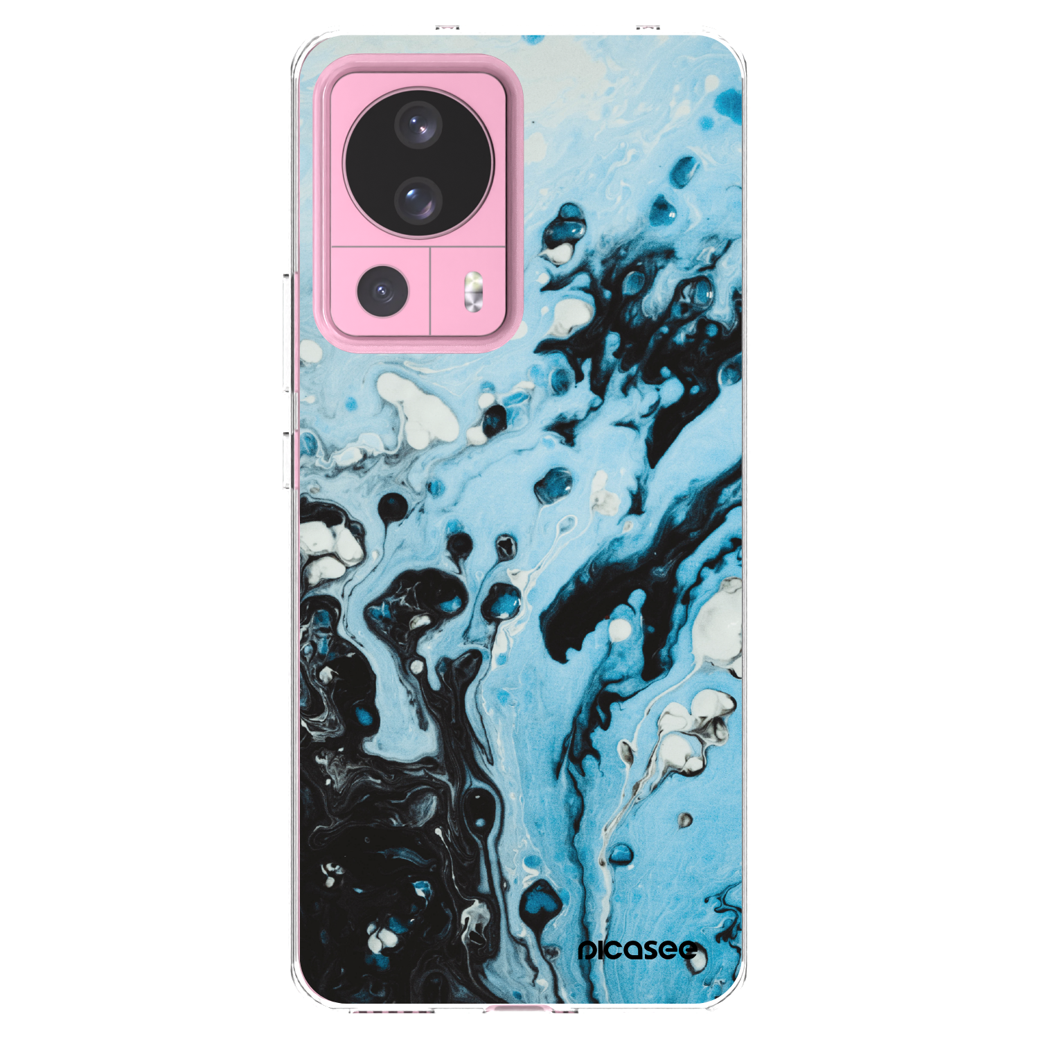 Picasee Xiaomi 13 Lite Hülle - Transparentes Silikon - Organic blue