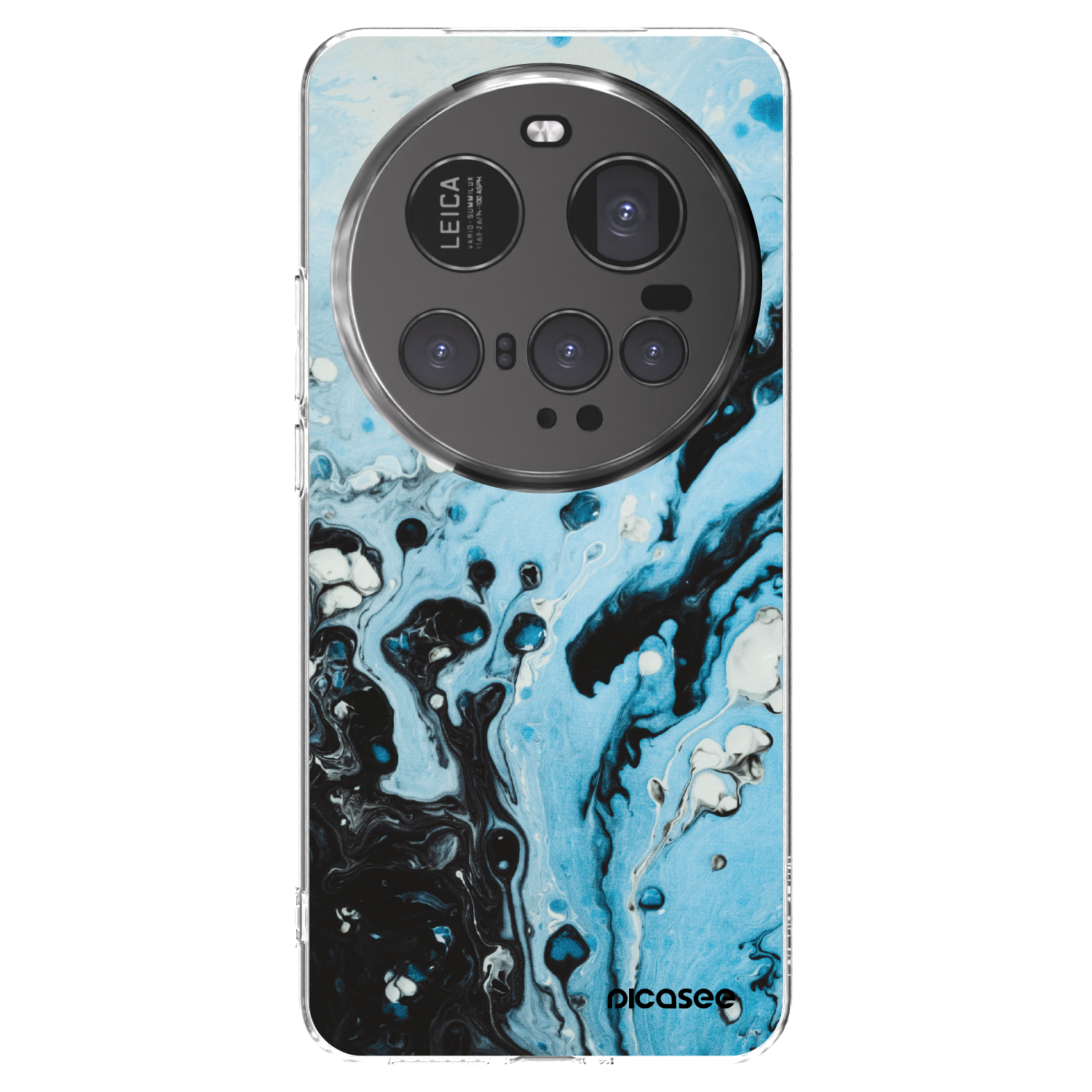 Picasee Xiaomi 15 Ultra Hülle - Transparentes Silikon - Organic blue