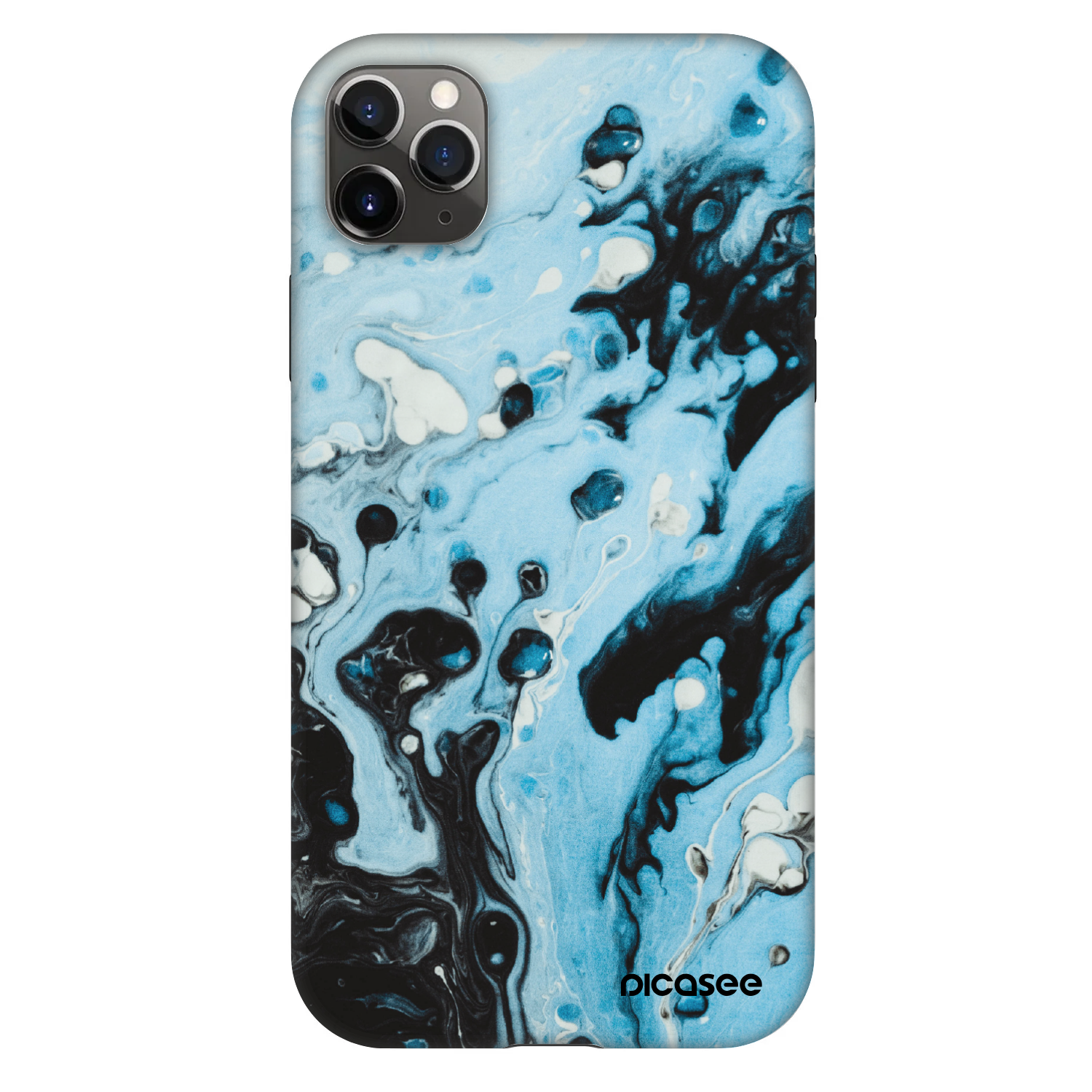 Picasee Fashion Case für Apple iPhone 11 Pro Max - Organic blue