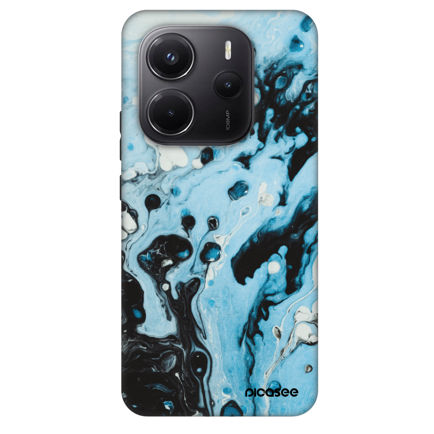 Picasee Fashion Case für Xiaomi Redmi Note 14 5G - Organic blue