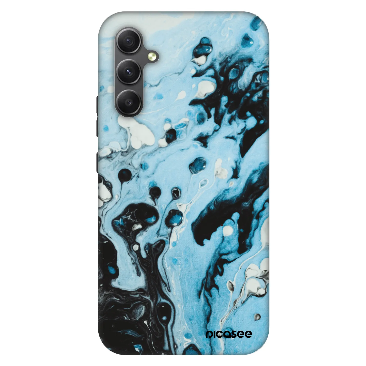 Picasee Fashion Case für Samsung Galaxy A34 5G A346B - Organic blue