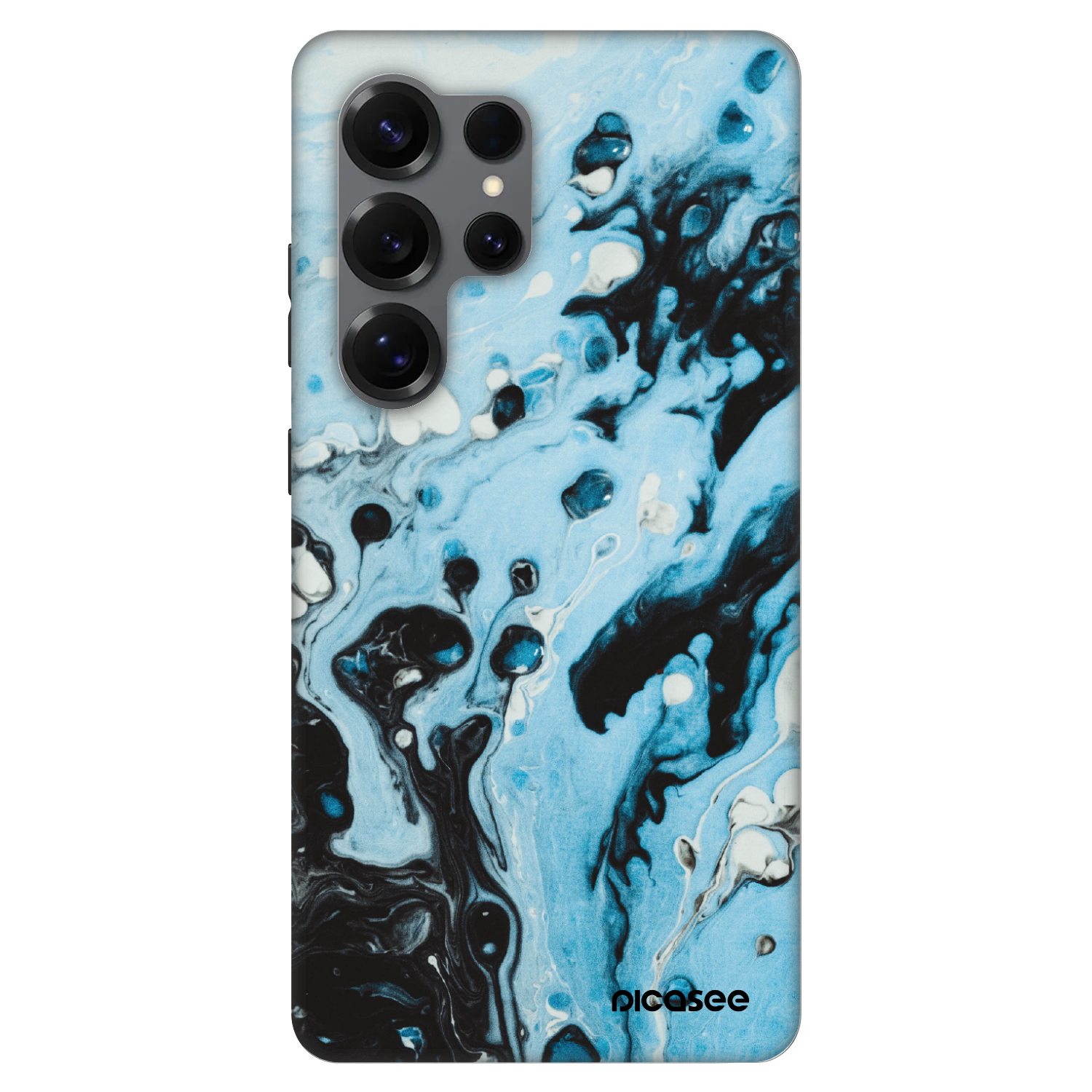 Picasee Fashion Case PowerShare pro Samsung Galaxy S25 Ultra 5G - Organic blue