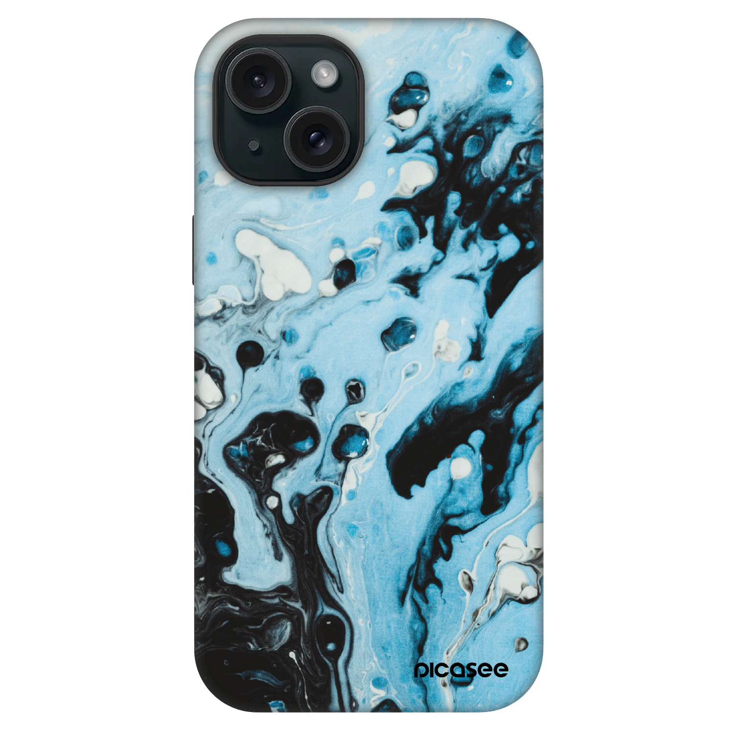 Picasee Fashion Case MagSafe für Apple iPhone 15 - Organic blue