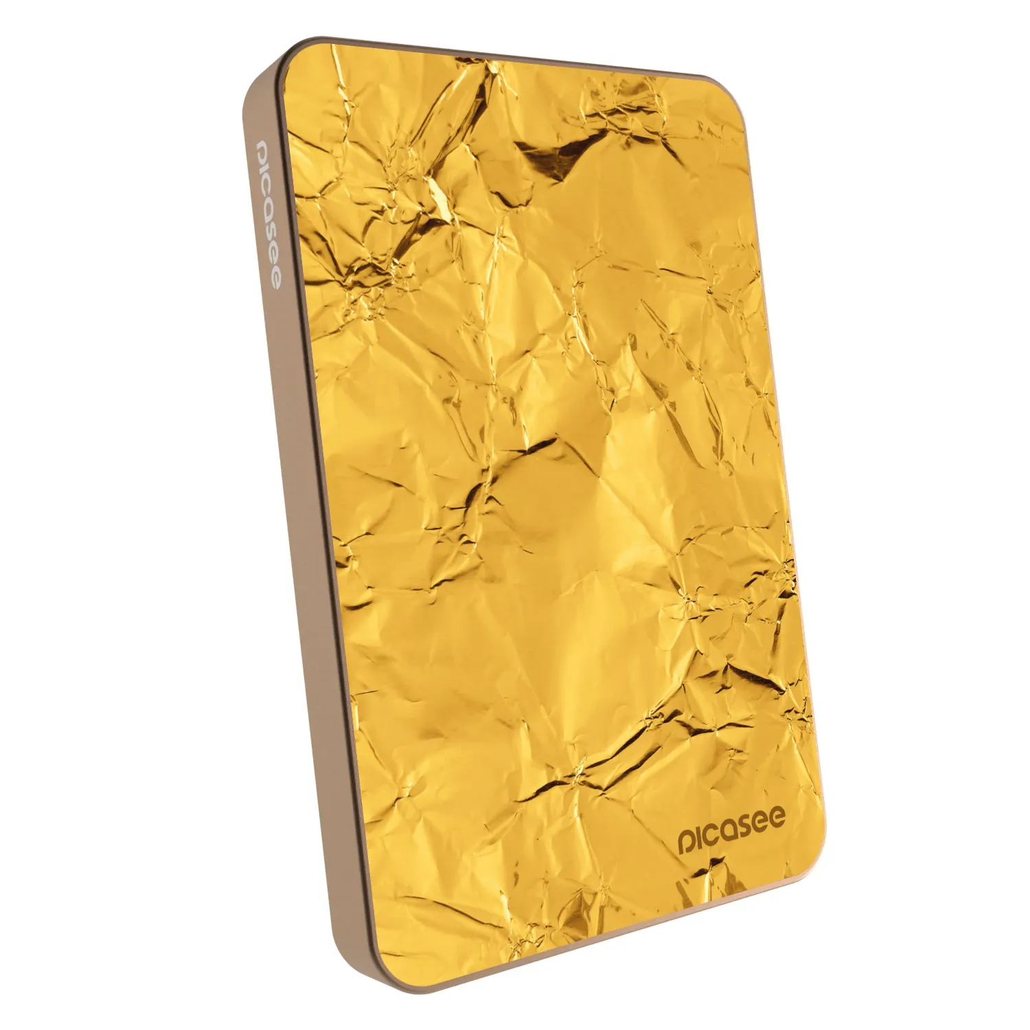 Picasee Powerbank mit MagSafe 5 000 mAh Golden - Gold