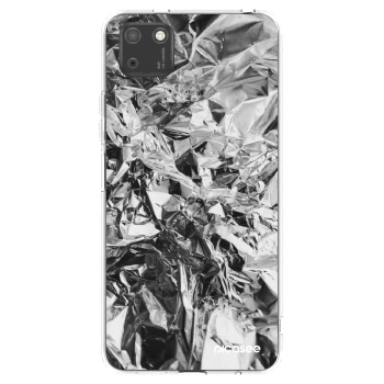 Picasee Huawei Y5P Hülle - Transparentes Silikon - Chrome