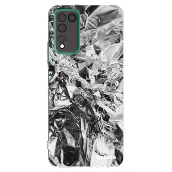 Picasee Honor 10X Lite Hülle - Transparentes Silikon - Chrome