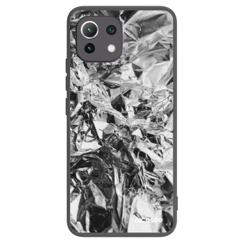 Picasee Xiaomi Mi 11 Lite Hülle - Schwarzes Silikon - Chrome