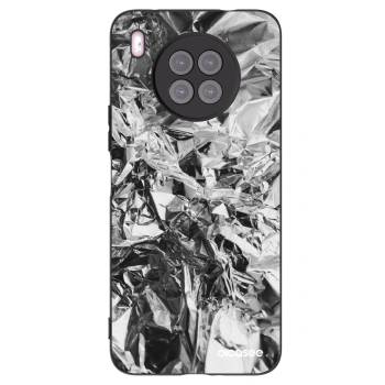 Picasee Huawei Nova 8i Hülle - Schwarzes Silikon - Chrome