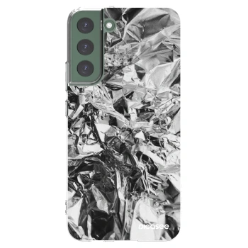 Picasee Samsung Galaxy S22+ 5G Hülle - Transparentes Silikon - Chrome
