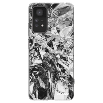 Picasee Xiaomi Redmi Note 11 Pro Hülle - Transparentes Silikon - Chrome