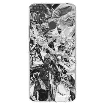 Picasee Huawei P Smart Hülle - Transparentes Silikon - Chrome