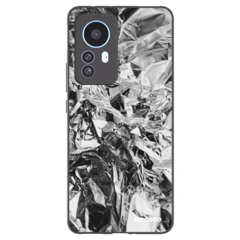 Picasee Xiaomi 12T Pro Hülle - Schwarzes Silikon - Chrome