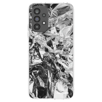 Picasee Samsung Galaxy A73 5G Hülle - Transparentes Silikon - Chrome