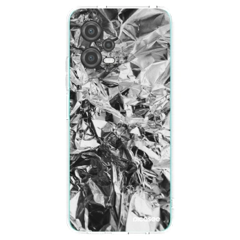 Picasee Xiaomi Poco X5 Hülle - Transparentes Silikon - Chrome