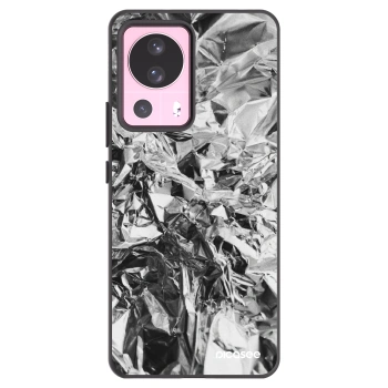 Picasee Xiaomi 13 Lite Hülle - Schwarzes Silikon - Chrome