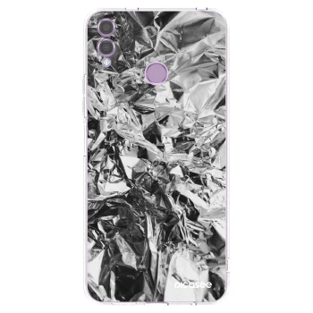 Picasee Honor 8X Hülle - Transparentes Silikon - Chrome