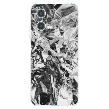 Picasee Xiaomi Redmi Note 12 5G Hülle - Transparentes Silikon - Chrome
