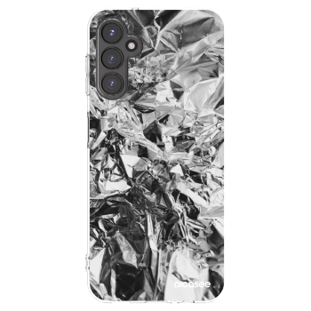 Picasee Samsung Galaxy A14 5G A146P Hülle - Transparentes Silikon - Chrome