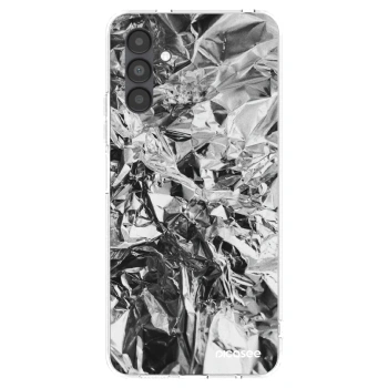 Picasee Samsung Galaxy A04s A047F Hülle - Transparentes Silikon - Chrome