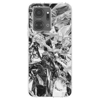 Picasee Honor X7a Hülle - Transparentes Silikon - Chrome