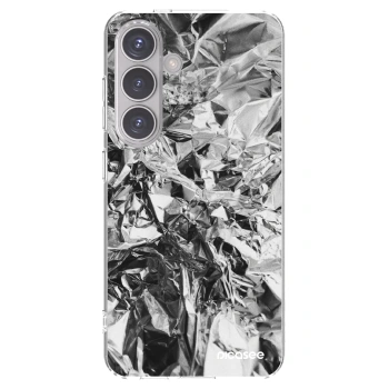 Picasee Samsung Galaxy S24 S921B 5G Hülle - Transparentes Silikon - Chrome