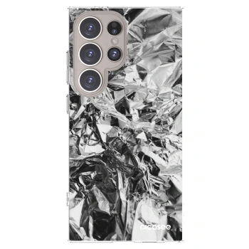 Picasee Samsung Galaxy S24 Ultra S928B 5G Hülle - Transparentes Silikon - Chrome