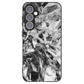 Picasee Samsung Galaxy S23 FE S711B Hülle - Schwarzes Silikon - Chrome