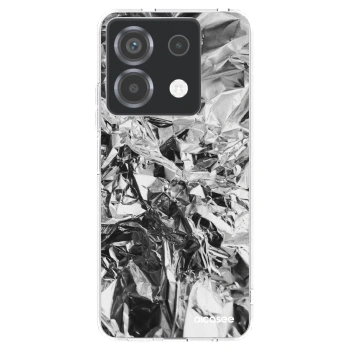 Picasee Xiaomi Poco X6 Hülle - Transparentes Silikon - Chrome