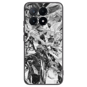 Picasee Xiaomi Poco X6 Pro Hülle - Schwarzes Silikon - Chrome