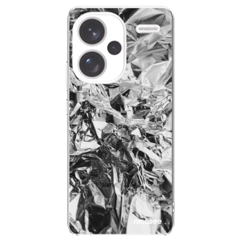 Picasee Xiaomi Redmi Note 13 Pro+ 5G Hülle - Transparentes Silikon - Chrome