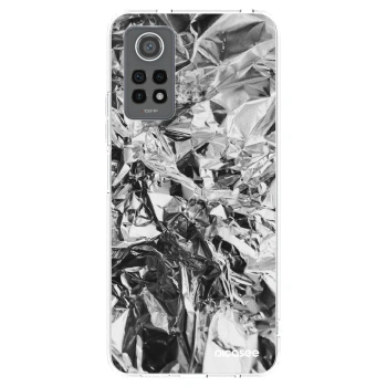 Picasee Xiaomi Redmi Note 12 Pro 4G Hülle - Transparentes Silikon - Chrome