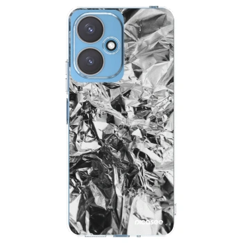 Picasee Xiaomi Redmi 13C 5G Hülle - Transparentes Silikon - Chrome