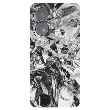 Picasee Xiaomi Poco X7 Hülle - Schwarzes Silikon - Chrome