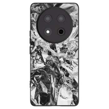 Picasee Honor Magic7 Lite 5G Hülle - Schwarzes Silikon - Chrome