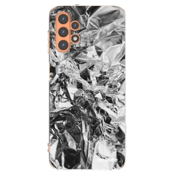Picasee Samsung Galaxy A13 5G Hülle - Transparentes Silikon - Chrome
