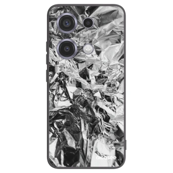 Picasee Xiaomi Redmi Note 14S Hülle - Schwarzes Silikon - Chrome