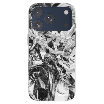 Picasee Apple iPhone 17 Pro Hülle - Transparentes Silikon - Chrome