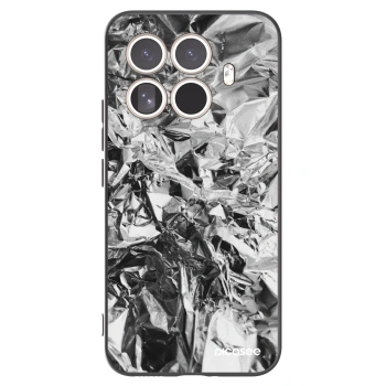 Picasee Xiaomi 15T Pro Hülle - Schwarzes Silikon - Chrome