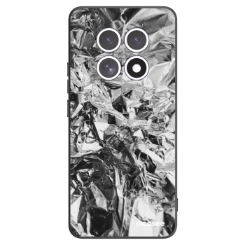 Picasee Xiaomi Redmi Note 15 Hülle - Schwarzes Silikon - Chrome